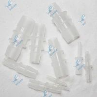 10pcs 19mm to 8mm 10mm 12mm plastic barbed connector reducer straight tube joiner hose pipe fitting for medical aquariums
