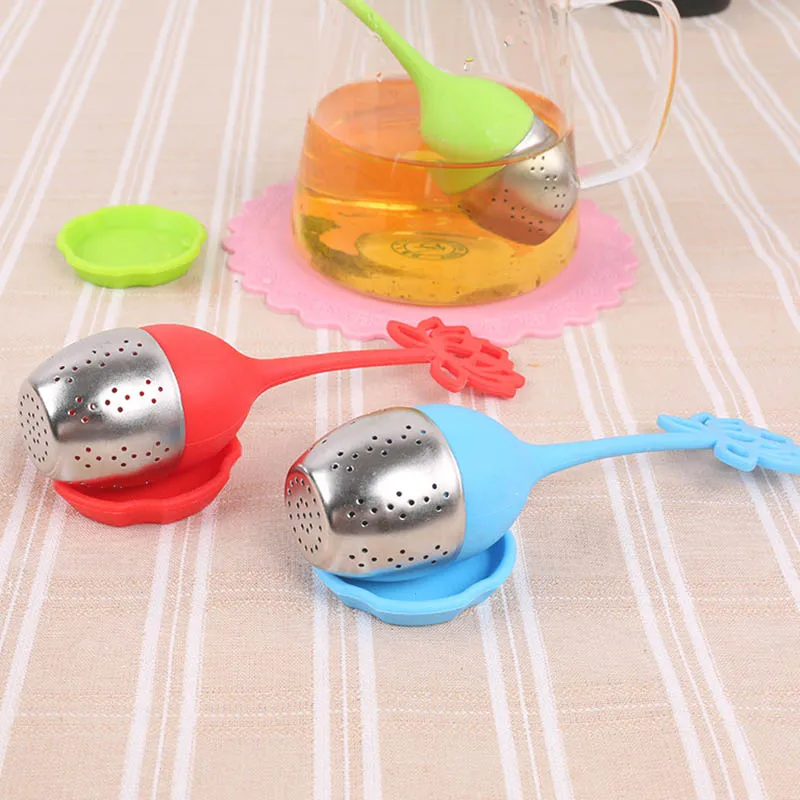 Горячая продажа 2 шт Чай Infuser Свободный чай лист ситечко силиконовый травяной