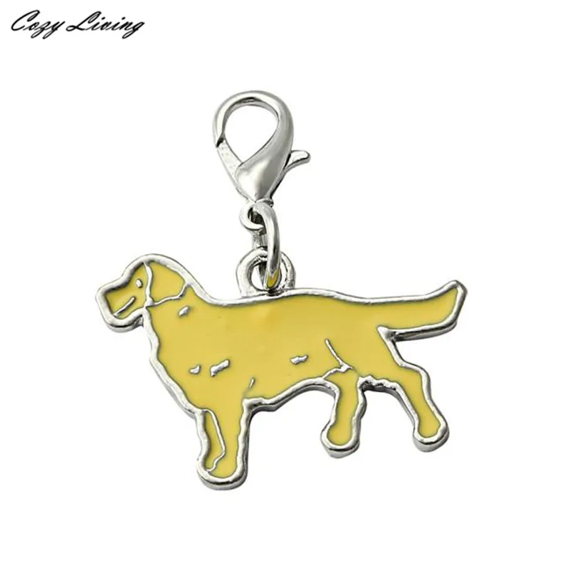 25 мм Dog Tag Диск Pet ID аксессуары из эмали ожерелье подвеска Дополнение 9 Цвета типа
