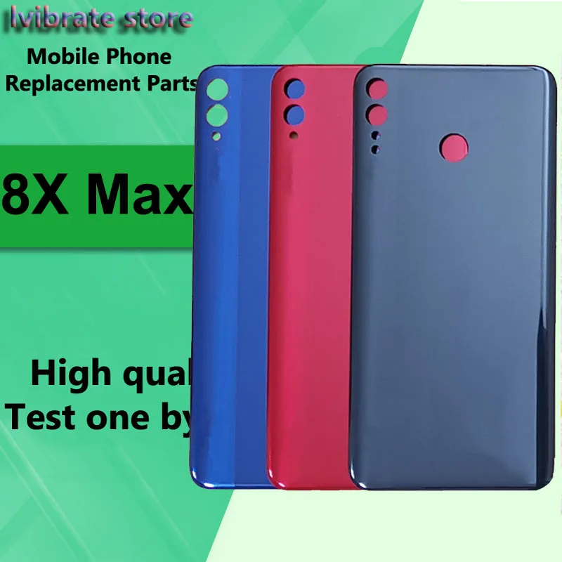 100% новый аккумулятор задняя крышка корпус для Huawei Honor 8X Max чехол аккумулятора 8XMax 7
