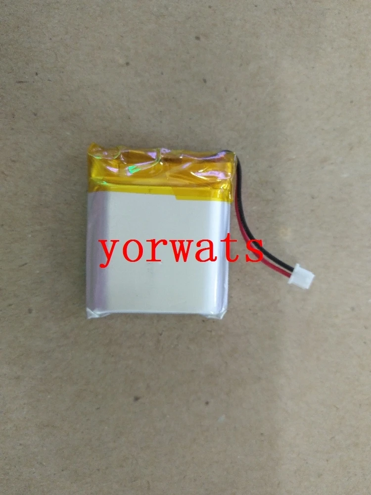 

New Hot A Rechargeable Li-ion Cell 3.7V polymer battery 902832 900mAh plug 1.25 direct sale