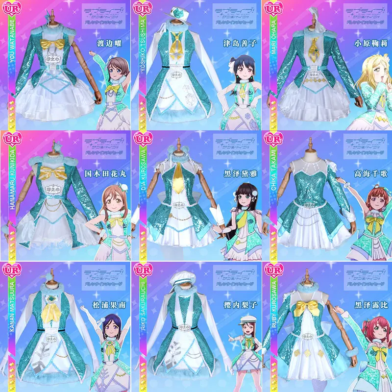 [На заказ] аниме Lovelive Sunshine!Aqours Takami Chika Riko Рождественская ночь Пробуждение всех