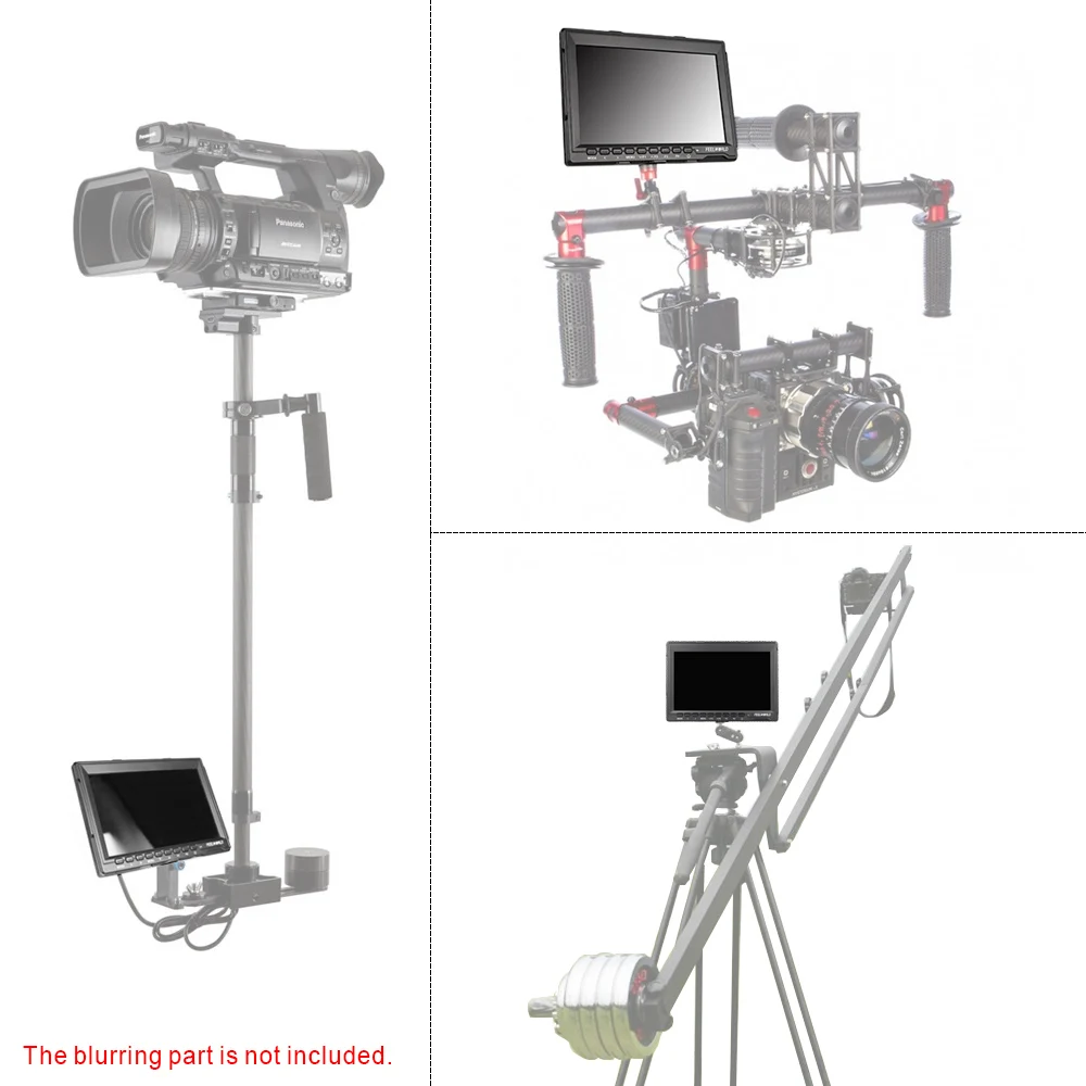 Feelworld FW7 4 к Портативный 7 "Ultra HD 1280*800 ips камера с ЖК экраном мониторы для Panasonic GH4 sony