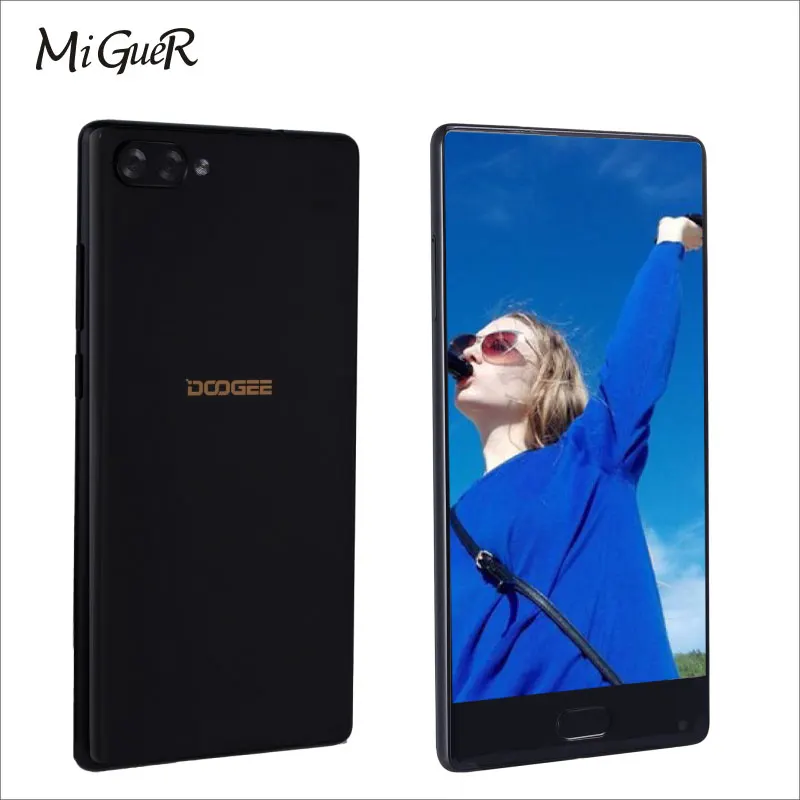 DOOGEE MIX 4 GB + 64 мобильного телефона 5 ''HD Android 7 0 Helio P25 Octa Core 2 GHz 16MP 8MP 3380 mAH 4G
