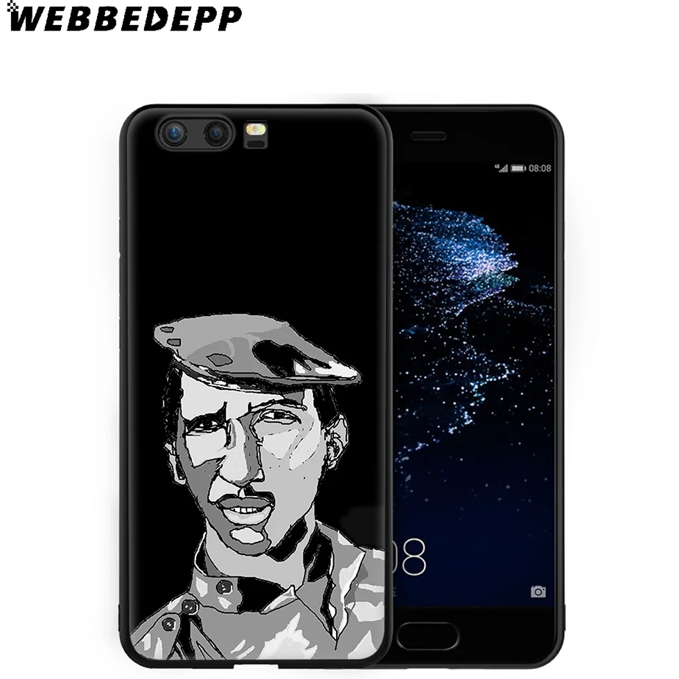Мягкий чехол WEBBEDEPP Thomas Sankara Flag для Huawei P8 P9 P10 P20 P30 Lite Pro P Smart Z Plus 2019 Y6 Prime 2018 2017 Mini |