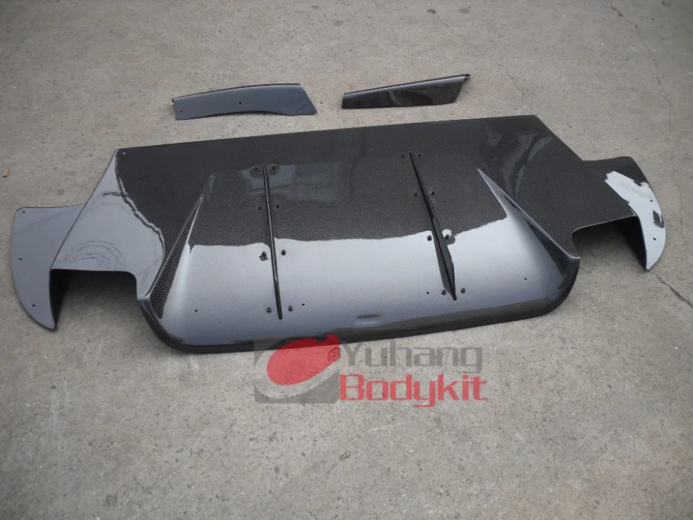 Распродажа задний диффузор VS JDM с комплектами фитингов для углеродного волокна