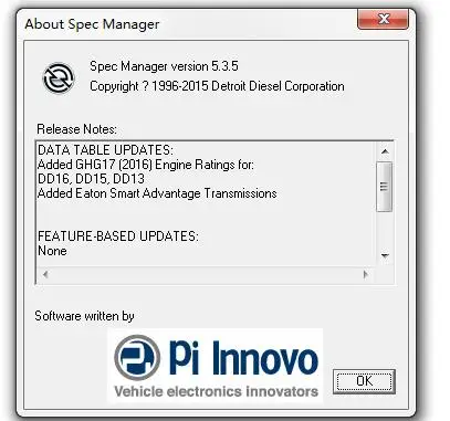 Detroit DDEC сообщает 8 08 + Diesel Spec Manager v5.3.5 |