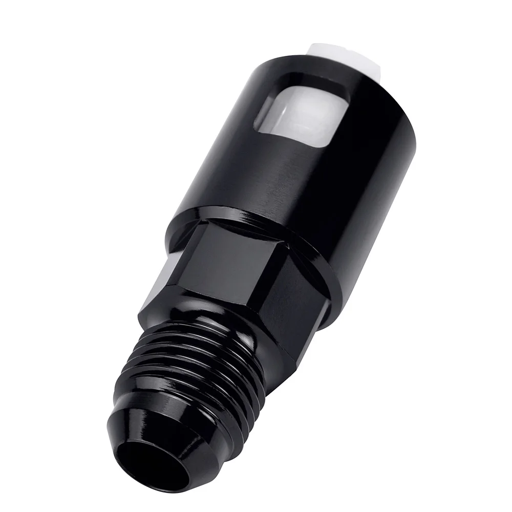 Evil energy Aluminum 6 AN Male to 3/8 &quotSAE быстроразъемный гнездовой нажимной разъем EFI фитинг