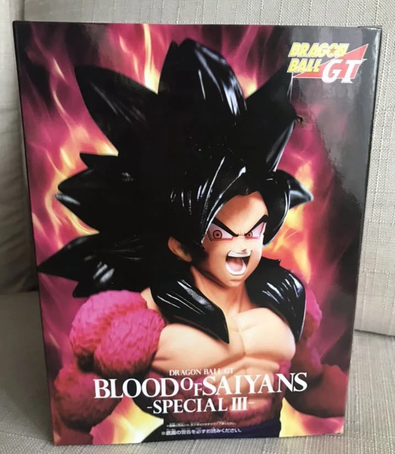 WSTXBD Banpresto Dragon Ball Z DBZ крови SaiYan BOS SSJ4 Goku специальная модель фигурок Brinquedos vol.06