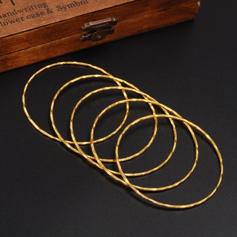 Женский золотистый большой Эфиопский свадебный браслет невесты из Дубая 24