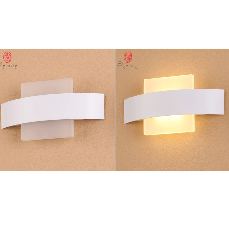 Dynasty Lighting современная светодиодная настенная лампа акриловое алюминиевое
