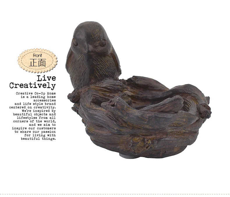 Вдохновленный водорослей креативный домашний Американский Стиль Птичье гнездо