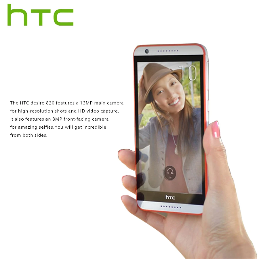 htc Desire 820 htc D820u двойной 4G Otca Core 2 Гб ram 16 Гб rom 5,5 дюймов Android камера 13 МП 1280x720 8 Мп LTE сотовый телефон