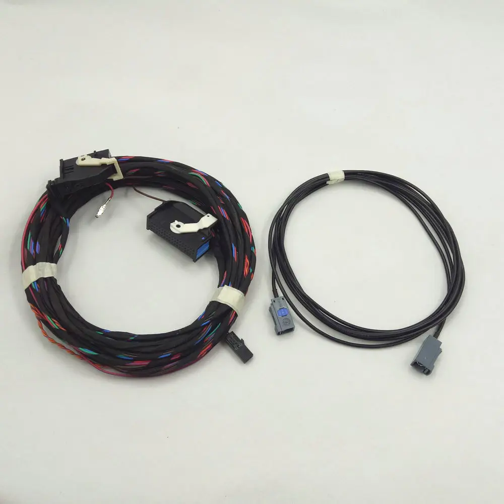 Кабель для задней камеры OEM Tiguan Sharan Jette rns310 rns315 rcd510 fith RNS510 827 566 C 5N0 907 441 A|cable c|cable
