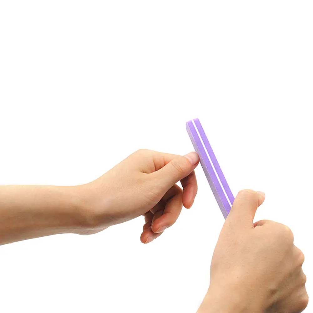 5 шт. маникюрный набор для дизайна ногтей пилочка блок педикюр Полировка маникюра