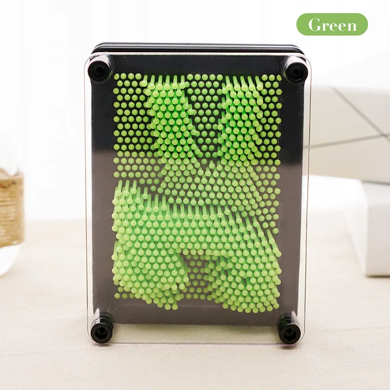 Green Булавка искусство 3D скульптура Игла DIY резьба плесень настольная игрушка украшение Hogar демисезонные декоративные украшения для комнаты украшение дома SM - Цвет: Green