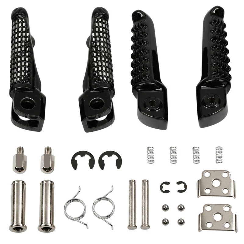 Передняя и задняя подставки для Kawasaki ZX-6R 03-12 ZX-10R 04-12 ZX-9R 98-03 черные аксессуары