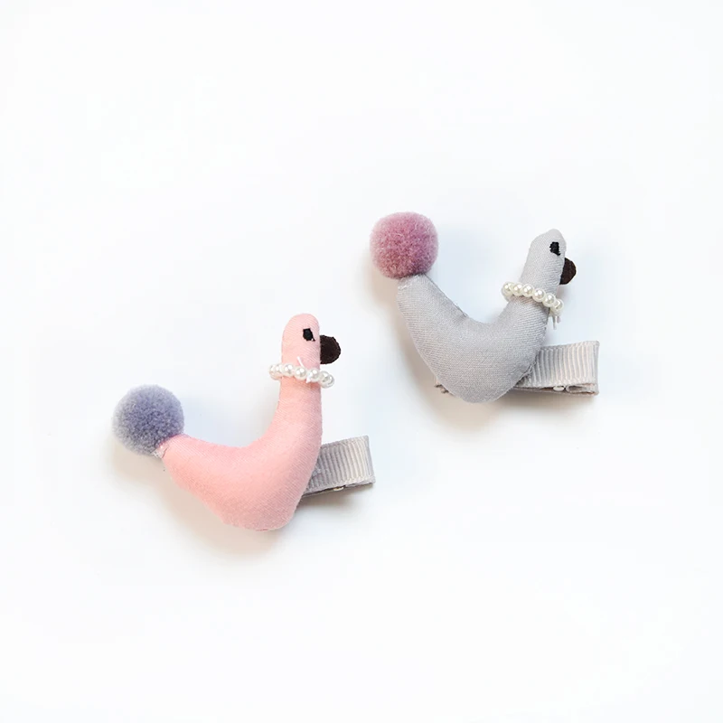 Заколки для волос девочек заколки с животными из мультфильмов аксессуары