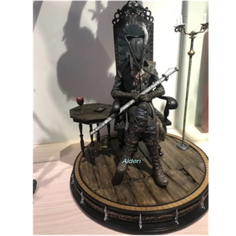 2" Статуя бладборна Старый охотник Бюст Полная длина портрет GK фигурка Коллекционная модель игрушки коробка 51 см Z423