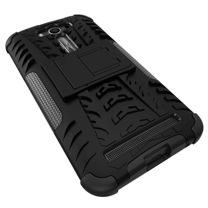 Coque For ASUS Zenfone 2 Laser ZE500KL ZE 500KL ZE500 KL Plastic Box Silicone TPU Bracket Phone Case ASUS_Z00ED Z00ED Cover |
