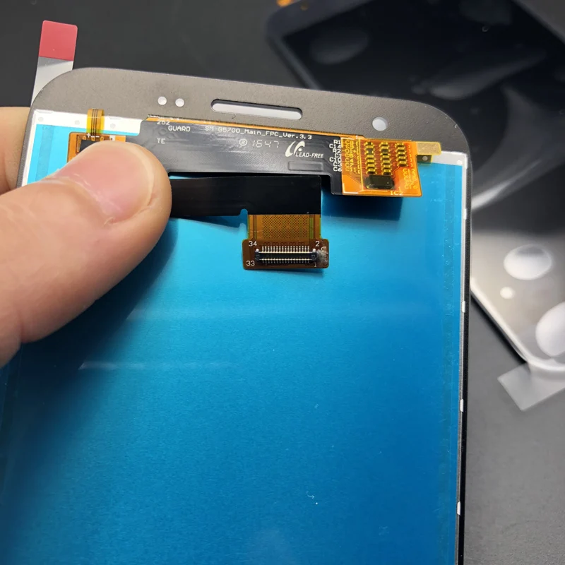 Сменный оригинальный Super Amoled ЖК-экран 5 0 дюйма сенсорный дигитайзер в сборе для