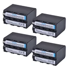 Аккумулятор DuraPro 7200 мА  ч, 4 шт., NP-F960, NP-F970, NP F930, для SONY F950, F960, F330, F550, F570, F750, F770, MC1500C, 190P, 198P, F950, HD1000C