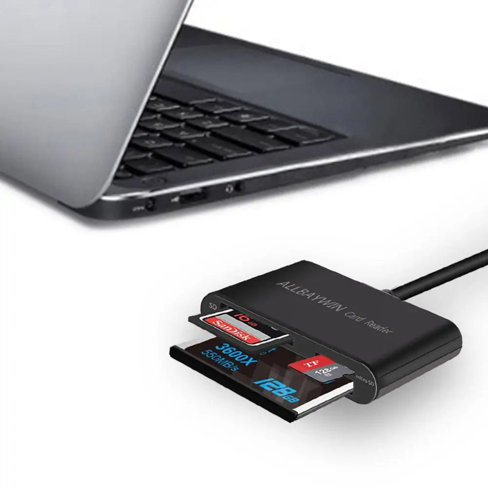 USB 3 0 SD кард ридер писатель компактный флэш карта адаптер для CF/SD/TF Micro SD/Micro карты