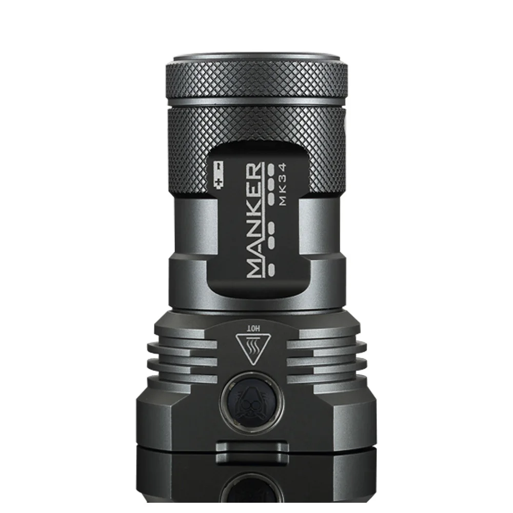 Мощный прожектор Manker MK34 8000 лм 12x CREE светодиодный/6500лм Nichia 219C светодиодный фонарик