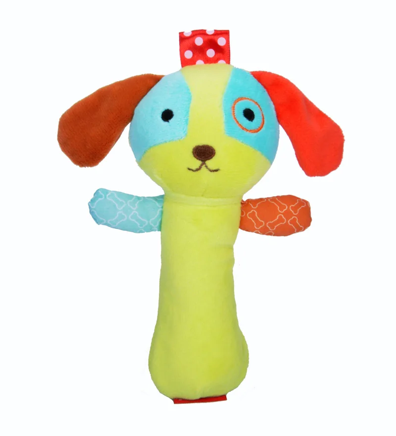 Лидер продаж игрушки для новорожденных погремушки Мультяшные овечки собаки