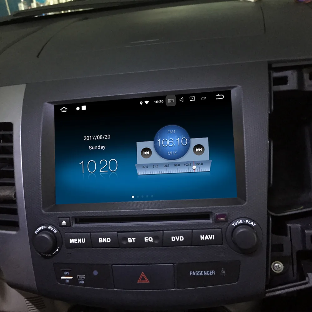 Dasaita 8 &quotAndroid 1 автомобильный dvd gps плеер Navi для Mitsubishi Outlander 2007 с 2G + 16