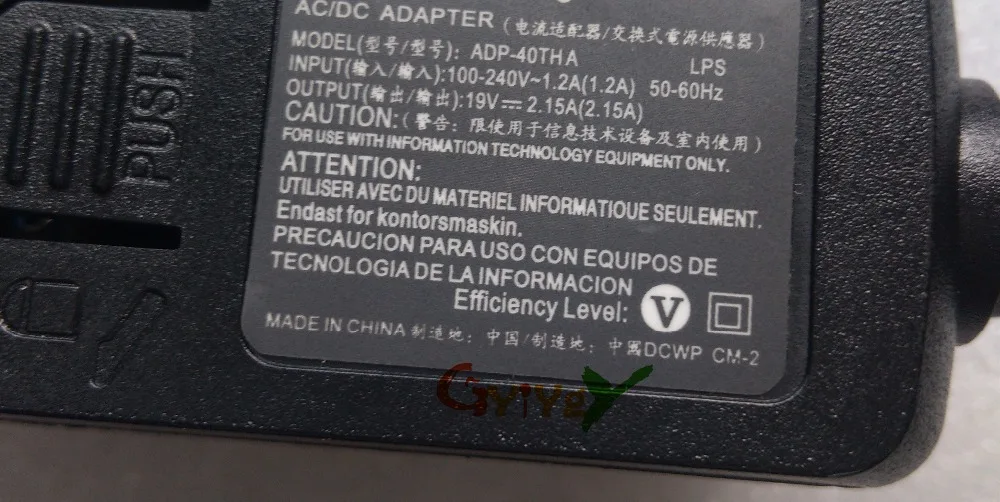 19 V 2.15A Ac Adaptador de Cargador PARA Acer Aspire One 521 522 532 H 533 722 725 753 756 D260 D257 D270 E100 | Компьютеры и офис