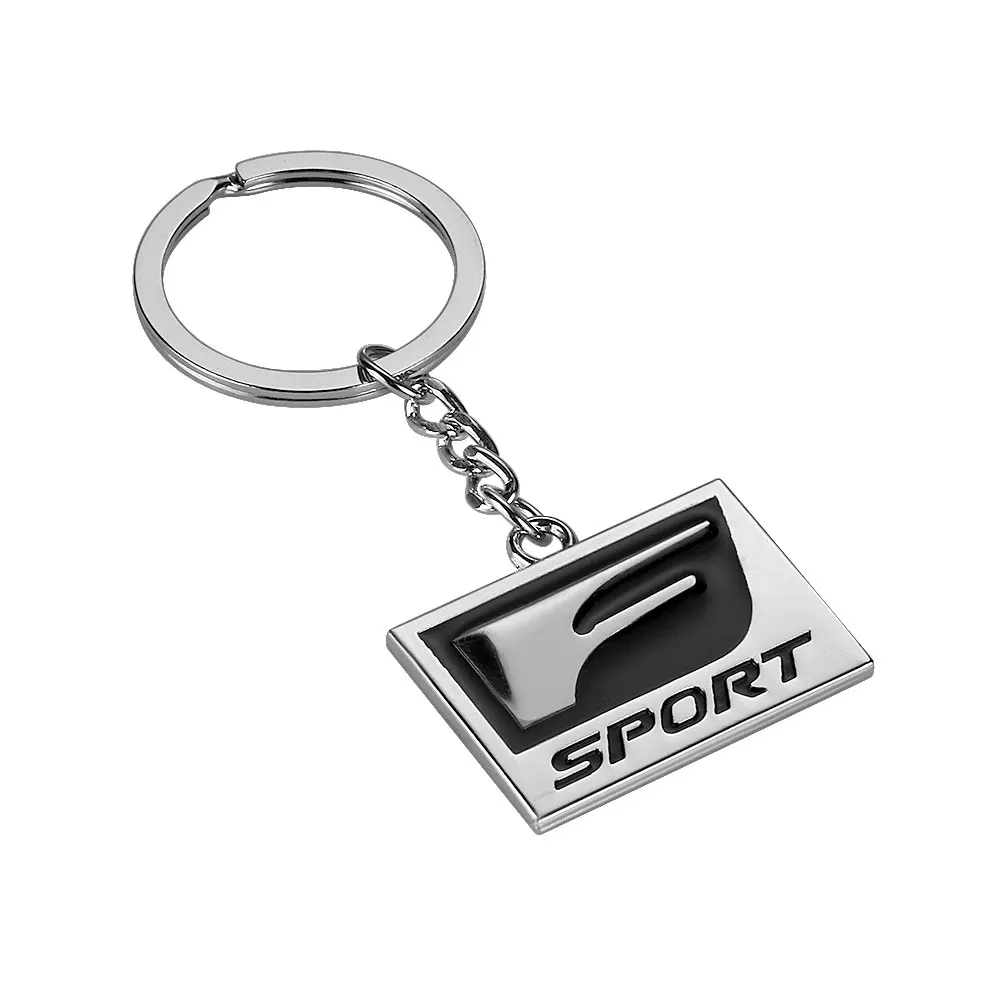 Металлический F спортивный эмблема значки логотип автомобильный брелок