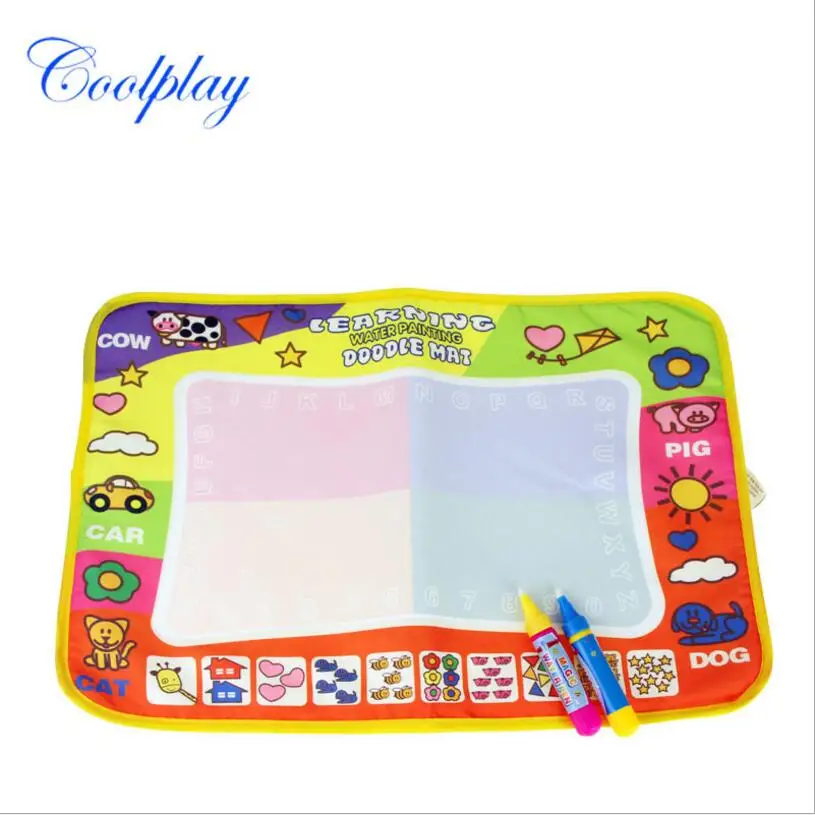 45.5x29 см магия четыре цвета воды холст 2 Рисунок Перо Вода Рисование Играть