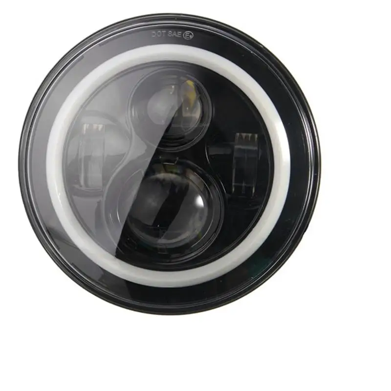 1 шт. 7 &quot40 Вт белый Янтарный красный зеленый розовый синий DRL фары лампы для Jeep