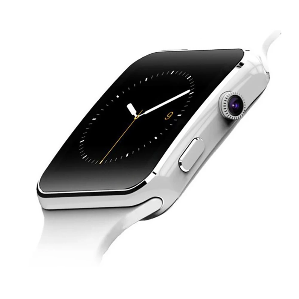 Смарт часы Bluetooth со смарт с камерой сенсорным экраном Поддержка sim карты TF для