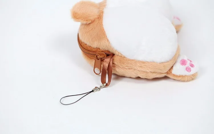 MSMO Chibi Corgi Butt сумка через плечо маленькая милая собака плюшевая сумка через плечо креативный Рождественский подарок для детей для девочек