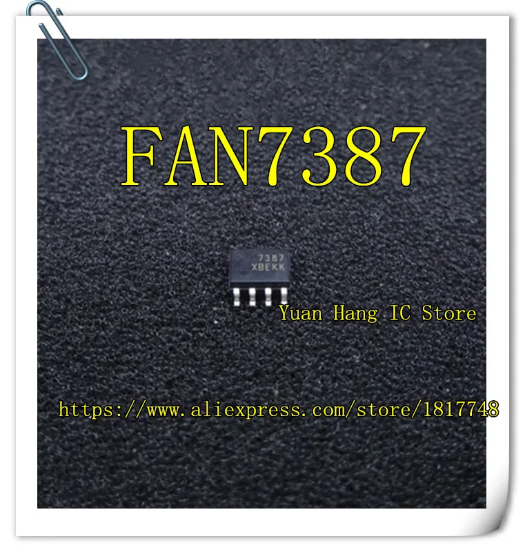 

Free Shipping 10PCS FAN7387MX FAN7387M FAN7387 7387 SOP-8 New original