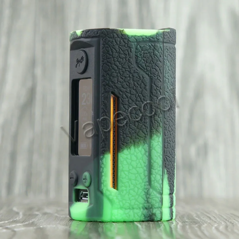 Чехол WISMEC Reuleaux RX GEN3 с двойным покрытием и силиконовым кожаным рукавом, нескользящий чехол для Vape Reuleaux RX GEN3 Dual 230W Box Mod