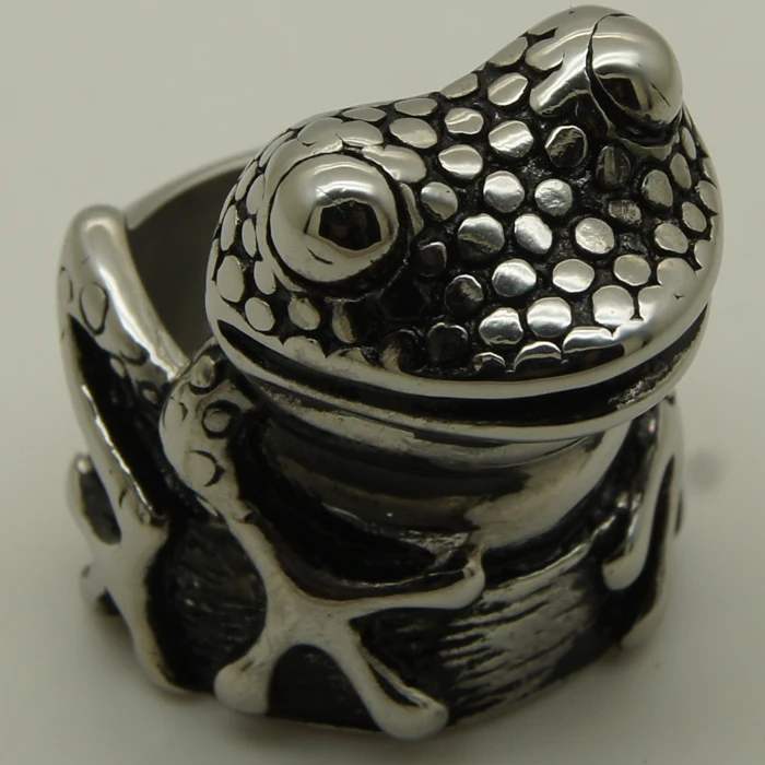 Мужчины/Мальчик Тяжелая яркая лягушка Рокки Байкерская фотография|Кольца| |