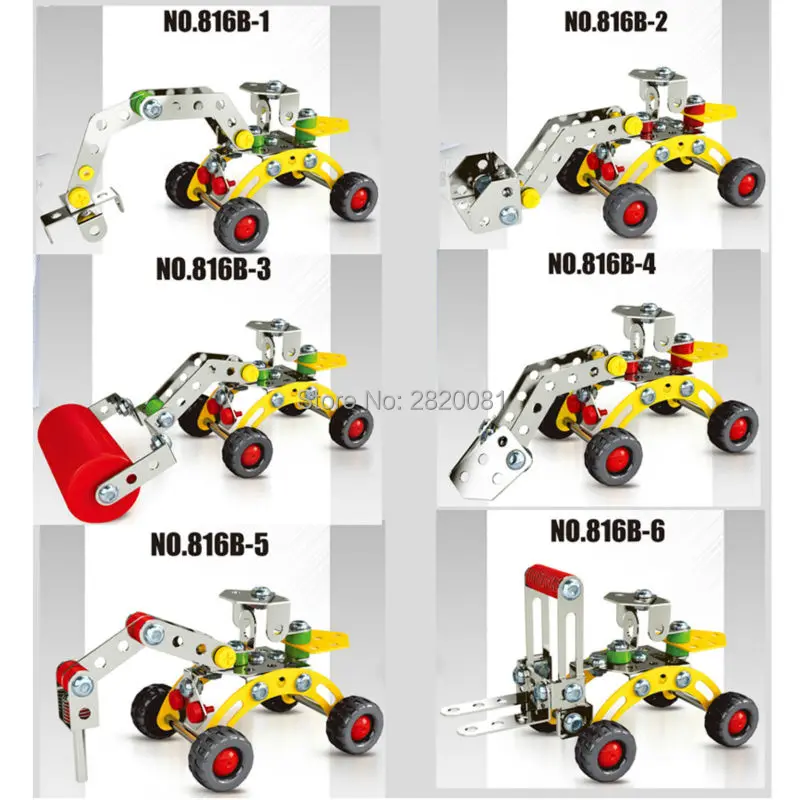Железный коммандер металлическая 3D шкала сборки модели строительных блоков