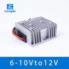 Водонепроницаемый преобразователь напряжения 12 В, повышающий 6-10 В до 12 В, 5 А, 8 А, 10 А, автомобильный источник питания, преобразователь постоянного тока в постоянный, повышающее напряжение
