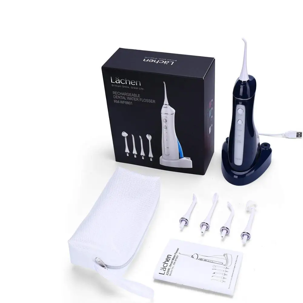 Lachen RM-WF8801 ирригатор для полости рта USB Перезаряжаемый водный Флоссер переносная зубная вода струя 220 мл резервуар для воды Водонепроницаемый Чистка зубов