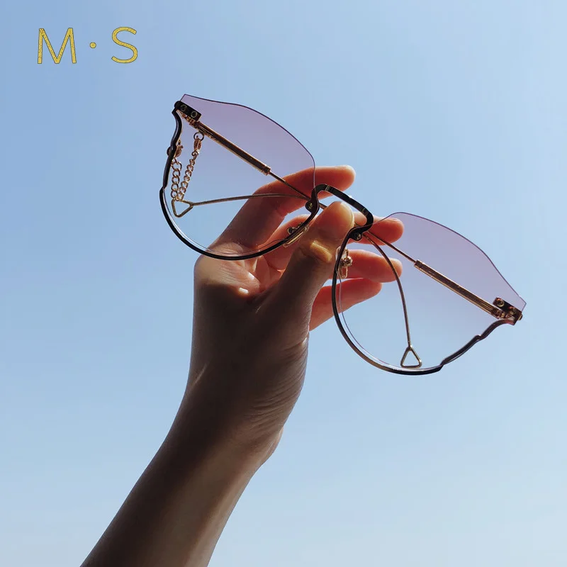 Женские солнцезащитные очки кошачий глаз классические брендовые дизайнерские