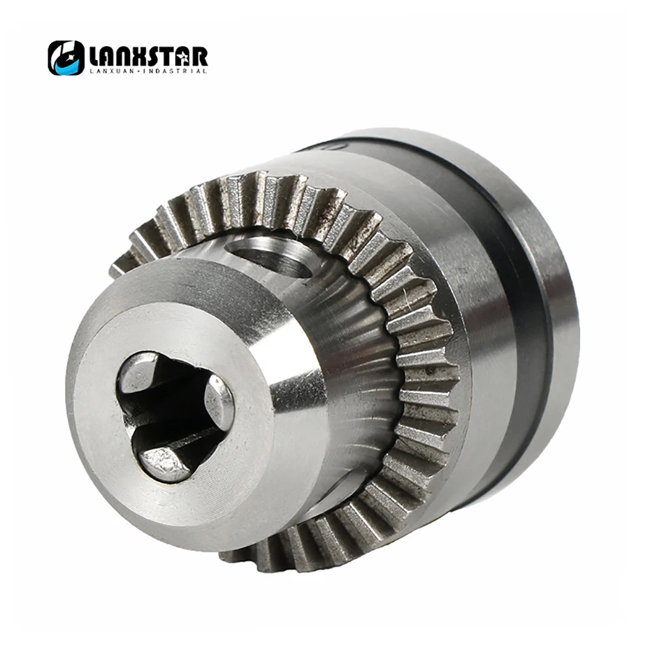 Lanxstar Chuck0.6-6 мм монтажный блок B10 зауженные Chuck Strap4/5/6/8 мм Подключение Сталь втулка вала двигателя ключ Мощность инструменты