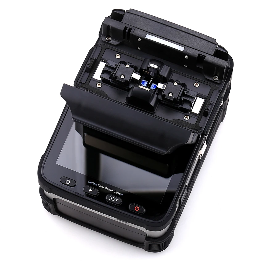 KELUSHI SM&MM Automatic FTTH Optical Fiber Fusion Splicer Optic Welding Splicing Machine AI-7 With Electrodes | Мобильные