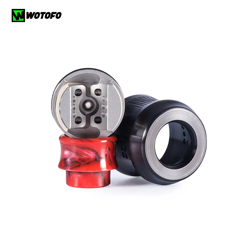Новый оригинальный Wotofo Рекурсивный RDA 24 мм Vape бак испаритель восстановление