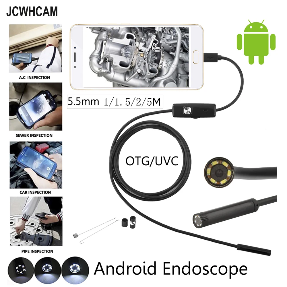 Водонепроницаемая камера эндоскоп с кабелем 1 5 м и мм|usb borescope camera|endoscope cameraborescope