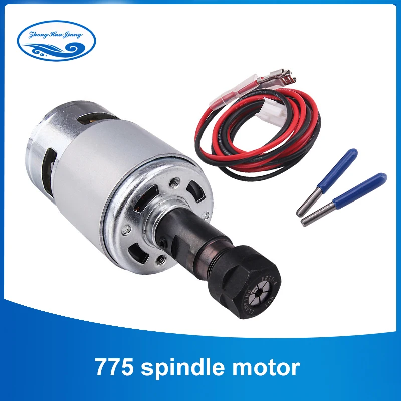 Высокая Скорость DC12V-48V 500 Вт мотор шпинделя DIY шпиндель для гравировочной машинки ER11 матовый четырехтактный двигатель с воздушные охлаждением шпинделя