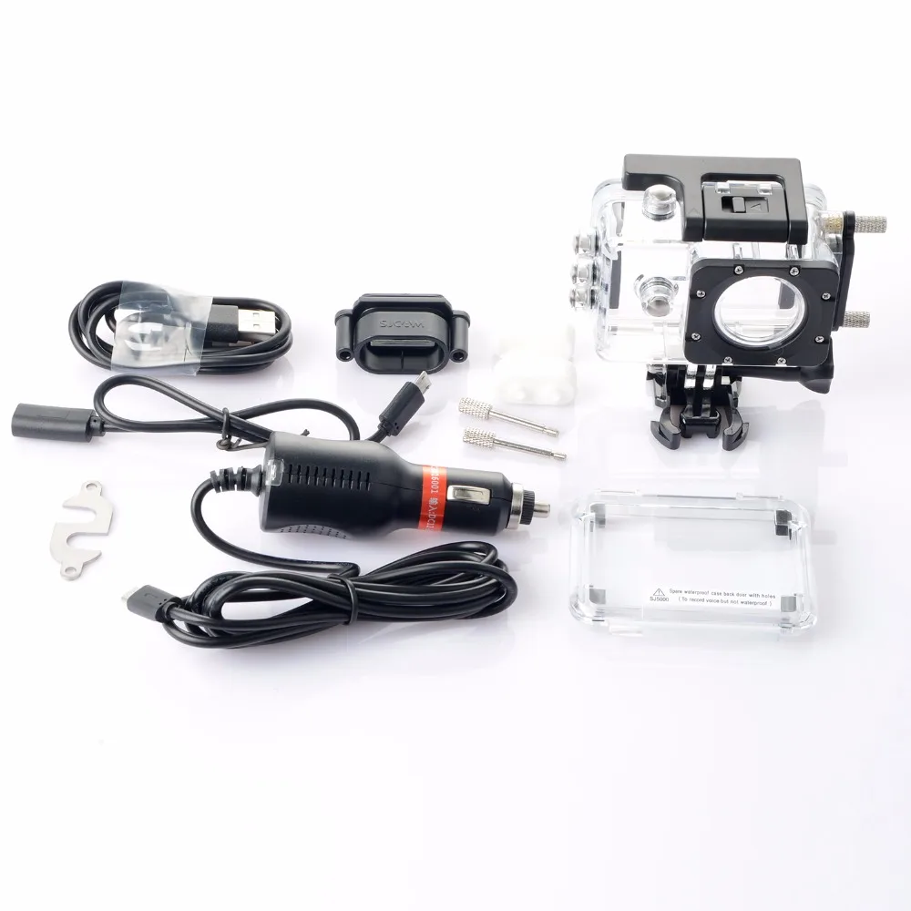 Водонепроницаемый чехол для мотоцикла SJCAM SJ5000/SJ4000 зарядки sj cam SJ5000X Elite аксессуары