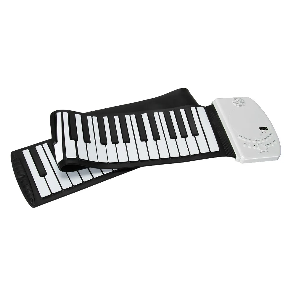 Новые творческие Беспроводной клавиатура md88s USB MIDI Roll Up Пианино комплект с гибким